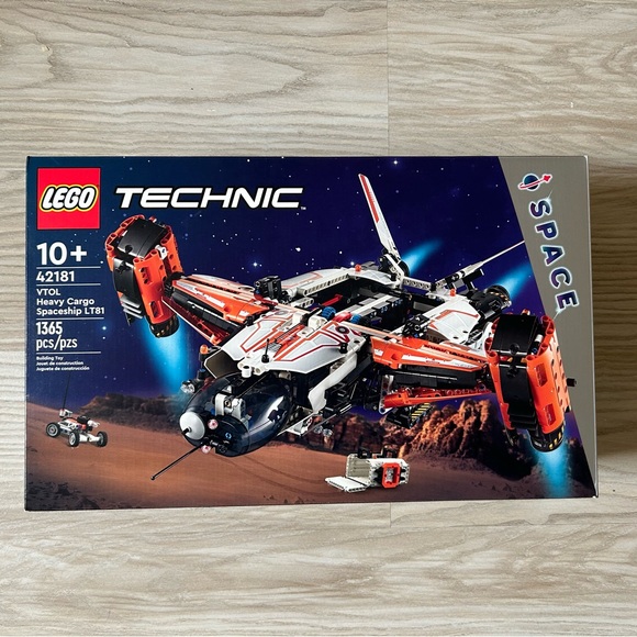 Technic Red and Black Building Set